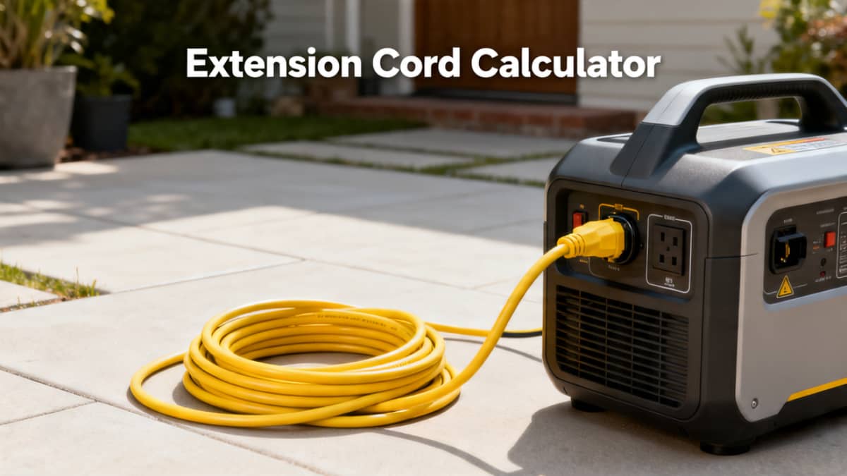 Extension Cord Calculator